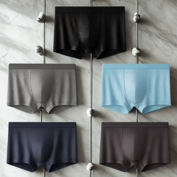 Bambusfaser-Boxershorts (5er-Pack)