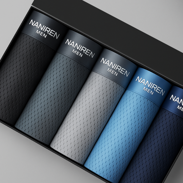 Bambusfaser-Boxershorts (5er-Pack)