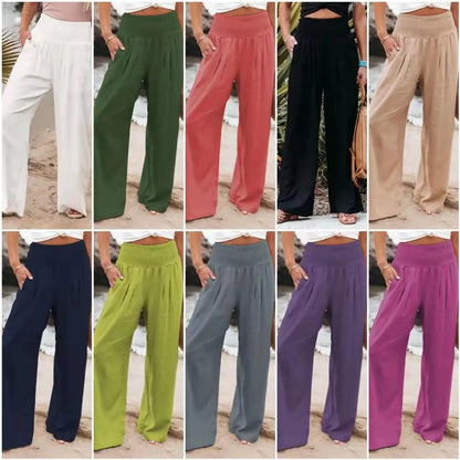 Sophia™ | Pantalones de algodón elegantes para mujer - Cómodos en cada paso