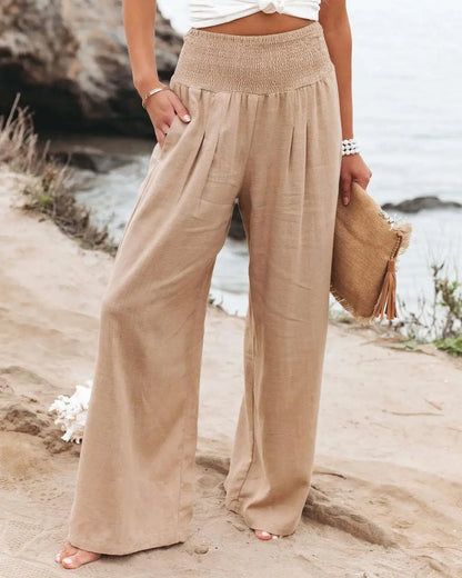 Sophia™ | Pantalones de algodón elegantes para mujer - Cómodos en cada paso